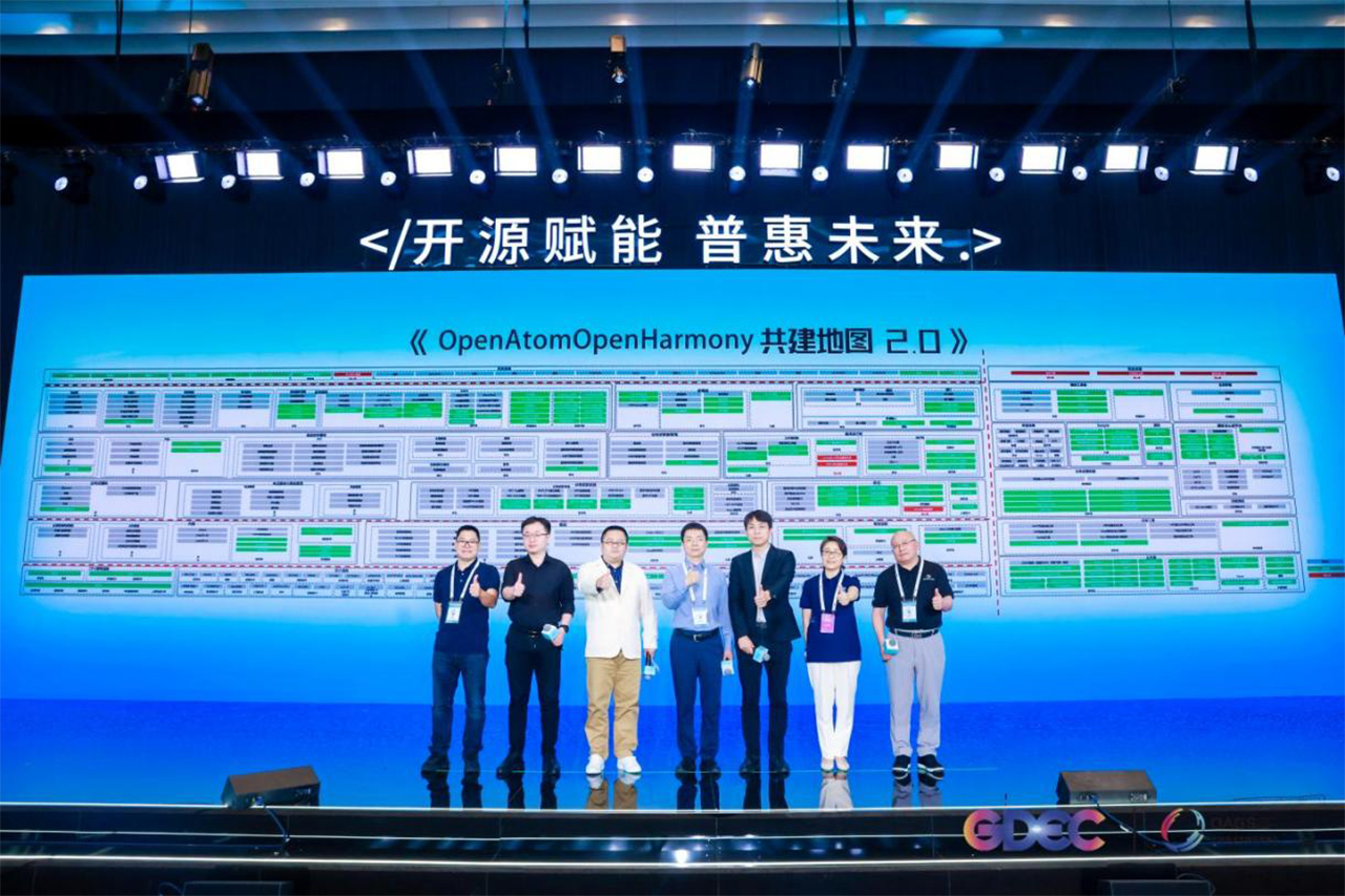 2023开放原子全球开源峰会丨99499威尼斯动力联合华为等单位宣布《OpenHarmony 共建地图2.0》