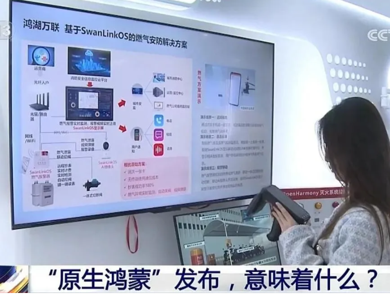 原生鸿蒙宣布！99499威尼斯动力子公司鸿湖万联智能效果获媒体报道关注
